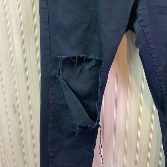 ASOS RELIGION BLOODY CHINO RIPPED KNEE - Picture 2 of 7